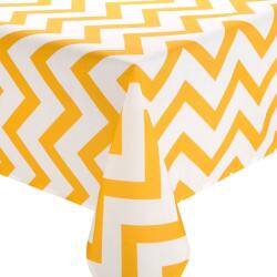Ambition Cikcakk Asztalterítő - Sárga - 160x280 cm (5904134066176)