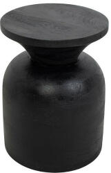 Ma Maison MaMaison Bisato Mangófa Kisasztal Fekete Váza-forma (MM001501100323)