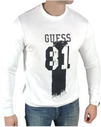 GUESS Tricou cu maneca lunga Guess X3BQ20 L INTL Alb