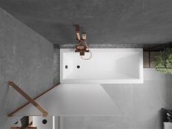 Mexen Next Kádparaván 1 részes 80 x 150 cm, szron, rózsa arany - 895-080-000-00-30-60 Kádparaván (5905315135353)