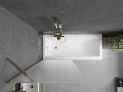 Mexen Next Kádparaván 1 részes 80 x 150 cm, szron, arany - 895-080-000-00-30-50 Kádparaván (5905315135292)