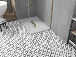 Mexen Toro SMC zuhanytálca 130 x 70 cm, fehér , takaró arany - 43107013-G Kompozit zuhanytálca Kompozit zuhanytálca (5905315227171)