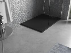 Mexen Amon SMC zuhanytálca 90 x 80 cm, fekete - 4F708090 Kompozit zuhanytálca Kompozit zuhanytálca (5905315073648)