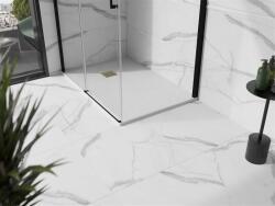 Mexen Stone+ SMC zuhanytálca 100 x 70 cm, fehér , takaró arany - 44107010-G Kompozit zuhanytálca Kompozit zuhanytálca (5905315222664)
