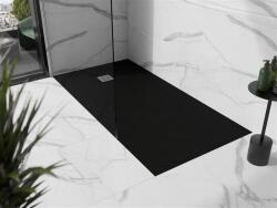 Mexen Stone+ SMC zuhanytálca 160 x 100 cm, fekete - 44701016 Kompozit zuhanytálca Kompozit zuhanytálca (5907709151178)