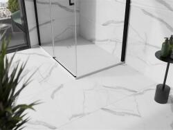 Mexen Stone+ SMC zuhanytálca 140 x 80 cm, fehér , takaró fehér - 44108014-W Kompozit zuhanytálca Kompozit zuhanytálca (5905315222442)