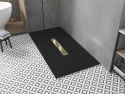 Mexen Toro SMC zuhanytálca 200 x 70 cm, fekete , takaró arany - 43707020-G Kompozit zuhanytálca Kompozit zuhanytálca (5905315227836)
