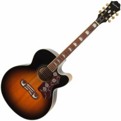Epiphone J-200 EC Vintage Sunburst Elektroakusztikus gitár