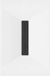 Mexen Toro SMC zuhanytálca 140 x 80 cm, fehér , takaró fekete - 43108014-B Kompozit zuhanytálca Kompozit zuhanytálca (5905315227584)