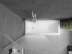 Mexen Next Kádparaván 1 részes 90 x 150 cm, szron, fehér - 895-090-000-00-30-20 Kádparaván (5905315135247)