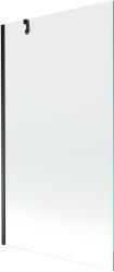 Mexen Next Kádparaván 1 részes 90 x 150 cm, átlátszó nano, fekete - 895-090-000-00-00-70 Kádparaván (5905315135124)