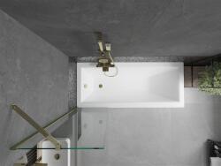 Mexen Next Kádparaván 1 részes 50 x 150 cm, átlátszó nano, arany - 895-050-000-00-00-50 Kádparaván (5905315134967)