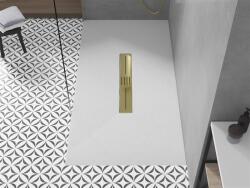 Mexen Toro SMC zuhanytálca 150 x 80 cm, fehér , takaró arany - 43108015-G Kompozit zuhanytálca Kompozit zuhanytálca (5905315227294)