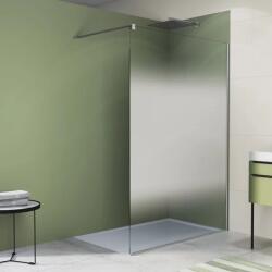 SanSwiss Paravan de dus tip Walk-in SanSwiss Easy STR4P Shade crom 120x200 cm sticla securizata 8 mm (STR4P1205068) - sanoterm