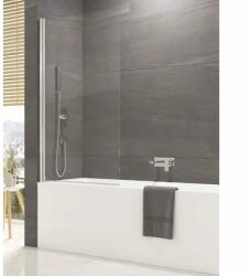 SanSwiss Paravan de cada SanSwiss Ocelia cu un element mobil 80x140 cm sticla transparenta crom lucios (OCEB10805007) - sanoterm