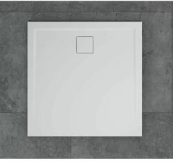 SanSwiss Cadita de dus patrata alb SanSwiss Livada W20Q 90x90 cm slim (W20Q09004) - sanoterm