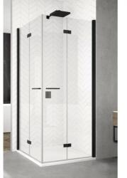 SanSwiss Usa de dus glisanta cu segment fix negru mat SanSwiss Cadura CAS2 120 cm dreapta (CAS2D1200607)