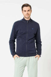 GUESS Sportos Blúz - Cipzáras - Sötétkék - L