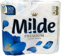 MILDE тоалетна хартия, Ароматизирана, Cool Blue, 4 броя х 100гр
