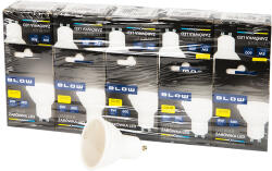  lED izzó GU10 8W 230V neut, 10db (87-438)