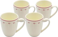 Mäser Lova Red kávéscsészék 390 ml, 4 db, piros