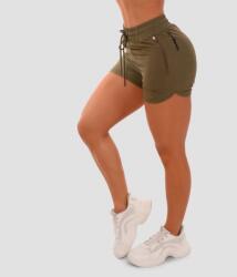 GymBeam TRN női rövidnadrág Olive XL