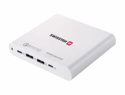 Swissten töltő laptop 87W-hoz 2xUSB 2xUSB-C (22013340) (22013340)