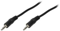 LogiLink Audio cable, 2x 3, 5mm male, stereo, 5, 0m (CA1052)
