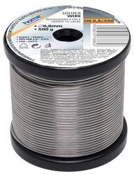 Home SW 0, 8/500 forrasztóón, 0, 8mm, 500g, európai gyártótól származó kiváló minőségű forrasztóón, összetétel: SN/PB: 60/40%, gyanta: 2, 0% - dellaprint