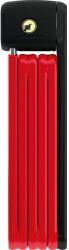 ABUS hajtogatható lakat BORDO Lite 6055/85, SH tartóval, piros - dynamic-sport