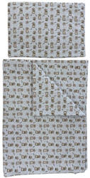 Soffi Baby Baby ágynemű szett 2 részes 135x90 - 40x60cm Hód fehér - babamarket