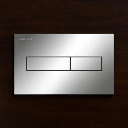 Laufen Ineo Horizon nyomólap kettős öblítéshez, króm H9001110040001 (H9001110040001)