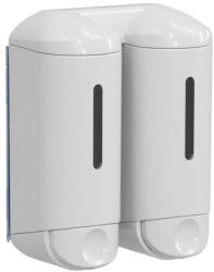 Sapho Marplast Shower Small fali dupla szappanadagoló 2x170 ml, fehér A94601 (A94601)