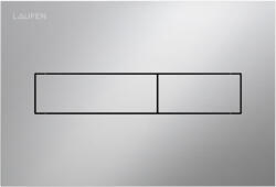 Laufen Ineo Horizon nyomólap kettős öblítéshez, matt króm H9001110070001 (H9001110070001)
