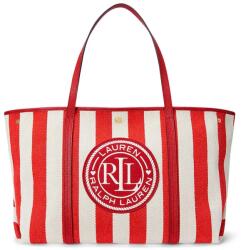 Lauren Ralph Lauren pamut táska - piros Univerzális méret