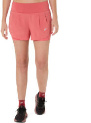 ASICS Road 2-N-1 3.5 inch Short női futó rövidnadrág L (2012C975-700-L)