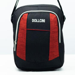 Dollcini Férfi Crossbody Válltáska - Kompakt, Utazáshoz - Bordó/Krém (012203_new01)