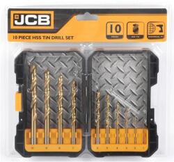 JCB Tools JCB fémfúrószár készlet HSS-Tin 1-10mm 10db (G02074JCB)