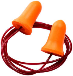 Portwest Bell Comfort PU Foam Ear Plugs Corded (200 pár) (EP09ORR)