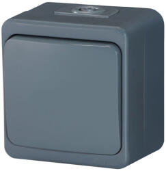 ABEX Single-pole short-circuit switch s/m 10A, 250V light / bell IP44 (WNT-6/7S) (AB-9003398)