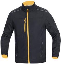 Ardon Férfi softshell dzseki VISION - Fekete / narancssárga | 4XL (H9172/4XL)