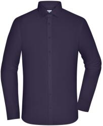 James & Nicholson (Daiber) Hosszú ujjú férfi ing JN1372 - Sötétlila | 2XL (1-JN1372-1782974199)