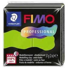 FIMO Gyurma, 57 g, égethető, FIMO "Professional", világoszöld (fm804051) - irodaszer
