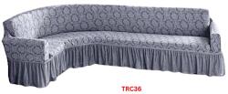 DELFIN Huse Elastice Pt Coltare De 5 Locuri, 350-450cm, Jacquard, Cod TRC36