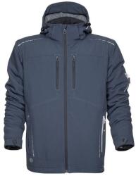 Ardon Férfi téli softshell dzseki VISION - Sötétkék | 4XL (H9139/4XL)
