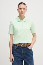 Tommy Hilfiger poló női, sötétkék, WW0WW43224 - zöld S - answear - 20 990 Ft