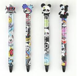 Nebulo Zseléstoll NEBULO nyomógombos radírozható 0, 7 mm Panda II (DT-0006) - fotoland