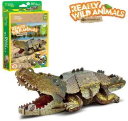 CubicFun - National Geographic Animale Salbatice Puzzle 3D Crocodil 54 piese (CUDS1076h) - carlatoys