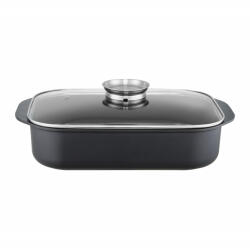 Ambition Tava cu capac 40x25x9cm, 6.5L, sistem Aroma Knob, invelis ILAG Xeradur 2, Grand (22315)
