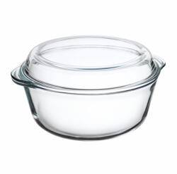 Ambition Vas termorezistent cu capac 24cm, 4L, rotund, Excellent (74822)